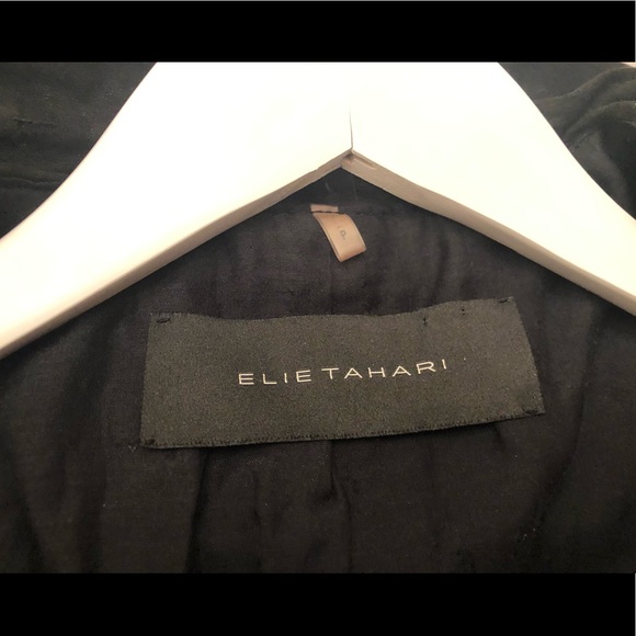 Elie Tahari 100% Leather Moto Jacket - Buttery Soft - Small - Picture 4 of 8